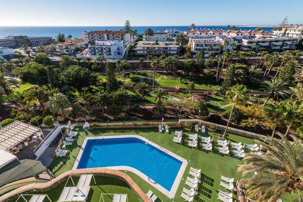 Trädgårdar Hotell New Folias Gran Canaria
