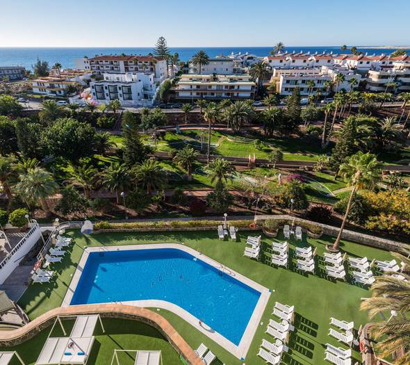 Gartenanlagen New Folias Hotel Gran Canaria