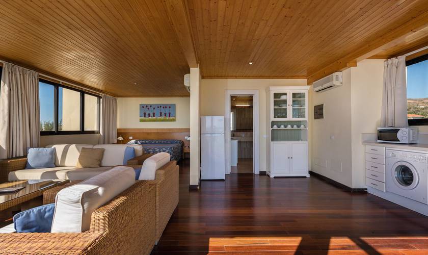 Svit med privat solterrass och utsikt över havet Hotell New Folias Gran Canaria Svit med privat solterrass och utsikt över havet Hotell New Folias Gran Canaria