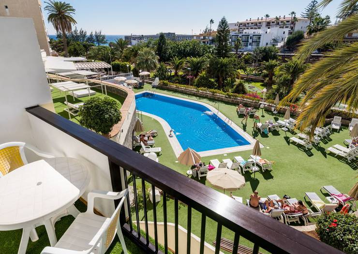 Dubbelrum med balkong Hotell New Folias Gran Canaria Dubbelrum med balkong Hotell New Folias Gran Canaria