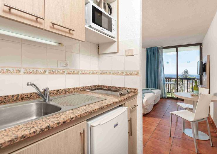 Doppelzimmer mit balkon un merblick New Folias Hotel Gran Canaria