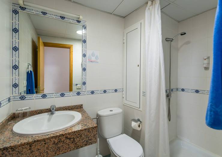 Inre rum utan balkong Hotell New Folias Gran Canaria