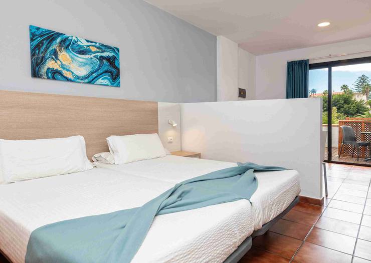 Rum på bottenvåningen Hotell New Folias Gran Canaria
