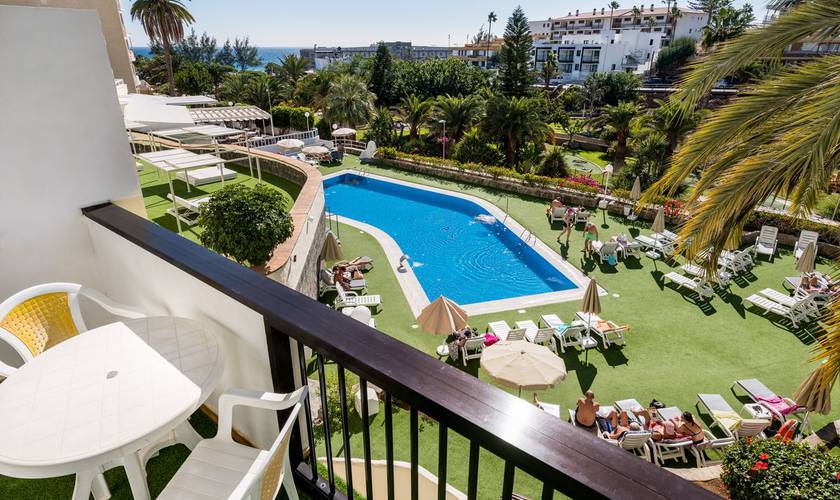 Dubbelrum med balkong Hotell New Folias Gran Canaria